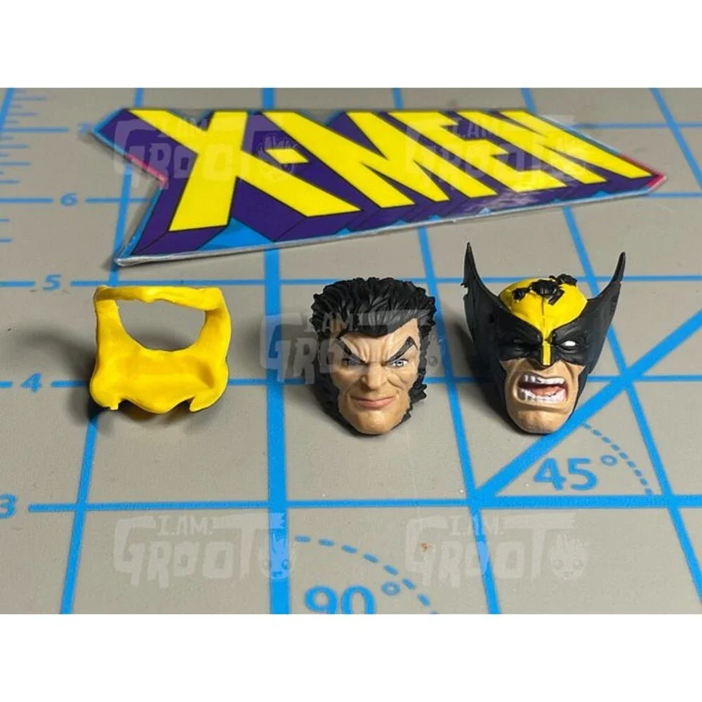 Marvel Legends Wolverine Action Figure Love Triangle 3 pack X-Men Tiger Stripe C